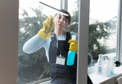 Nettoyage de vitres intérieures et extérieures à Chérac